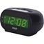 ALMCLK W7IN DISP BLK