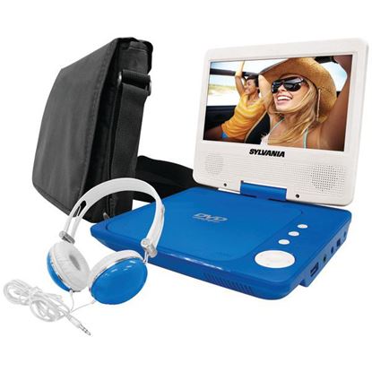 7IN SWVL PORT DVD PLYR BLU