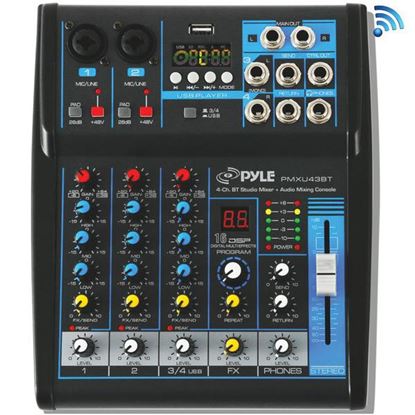 4 CH BLTH MIXER BLK