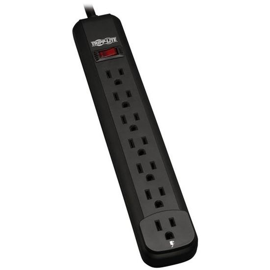 12FT 7OUT PWR STRIP BLK