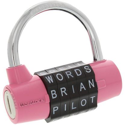 5 DIAL COMB PADLOCK PNK
