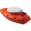 15QT FLOATING COOLER ORNG