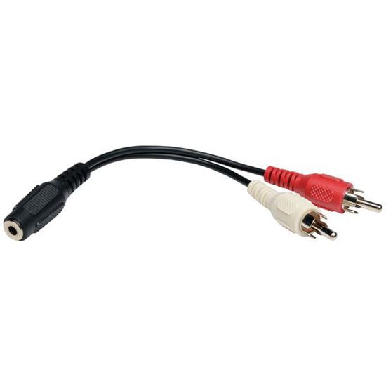6IN 3.5MM FML2RCA ML