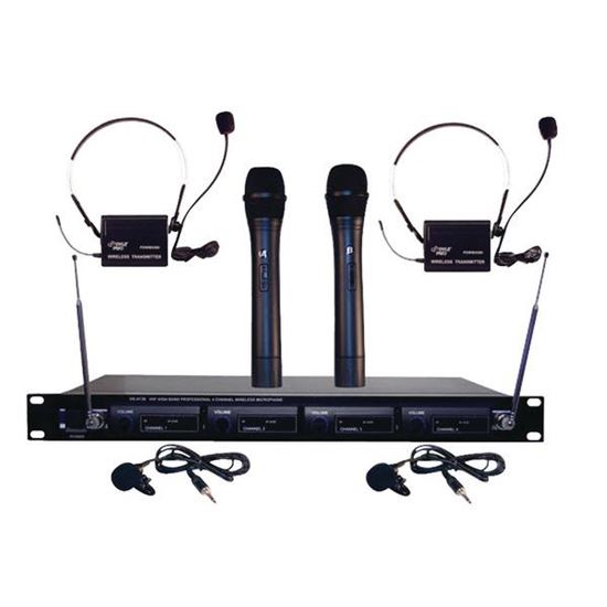 4MIC VHF WIRLS MIC SYS