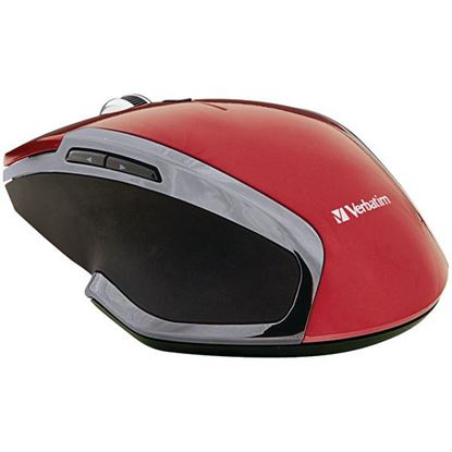 WRLS 6BUTN DLX MOUSE RED