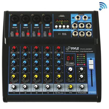 6 CH BLTH MIXER BLK