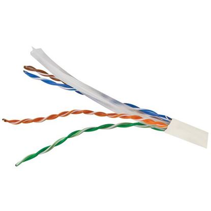 CAT6 UTP CMR 1000FT WHT