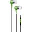 STEREO ERBDS W MIC GRN