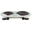 1500W DBL BURNER BLK