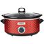 7QT SLOW COOKER RED