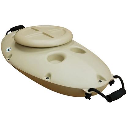 30QT FLOATING COOLER TAN
