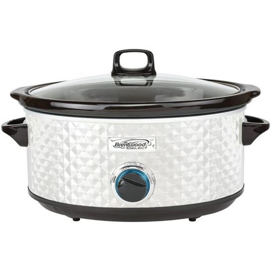 7QT SLOW COOKER WHT