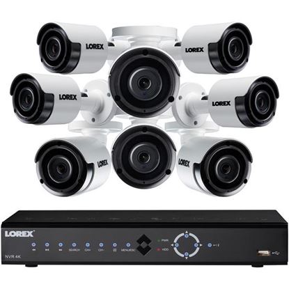 8CH 4K NVR 8X5MP CAM