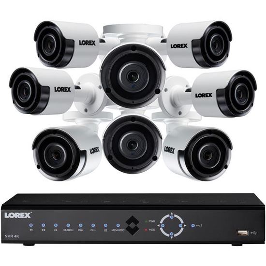 8CH 4K NVR 8X5MP CAM