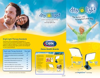 Daylight Brochures for SAD Lamps