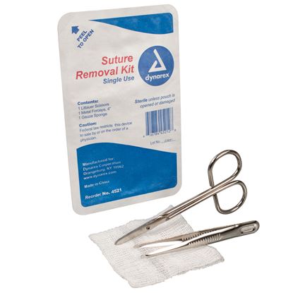 Suture Removal Kit- Sterile - Bx-10 Kits