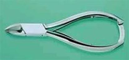 Nail Nipper 5 1-2  Double Spring Chrome - Miltex