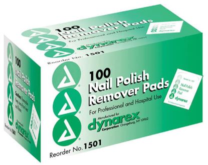 Nail Polish Remover Pads Box-100