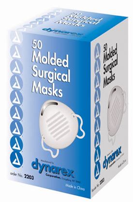 Surgical Cone Shaped Face Mask Bx-50  Blue