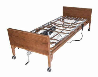 Ultra-Lite Plus Semi-Electric Bed w-Full Length Side Rails