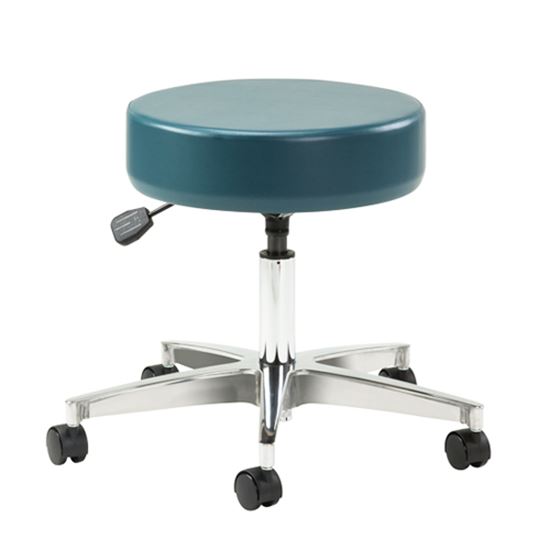 Pneumatic Stool w-o Back Aluminum Base