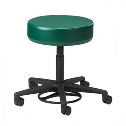 Pneumatic Stool w-o Back w-5-Leg Base Foot-Activated