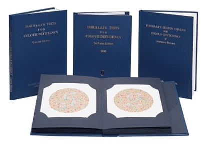 Ishihara 38 Plate Chart Book for Color Blindness