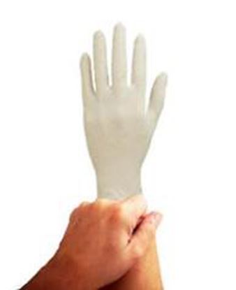 Latex Exam Gloves-Medium Powder-Free  Bx-100