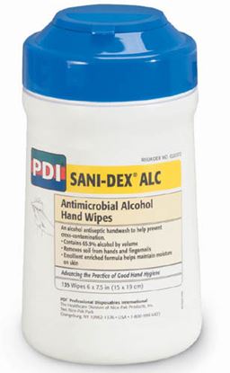 Sani-Dex Antimicrobial Hand Wipes-Tub-135