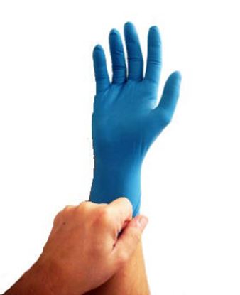 Nitrile Latex-Free-Powder-Free Exam Gloves- Small Bx-100