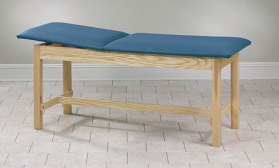 Treatment Table H-Brace Rising Top w-o Shelf 27x72x31