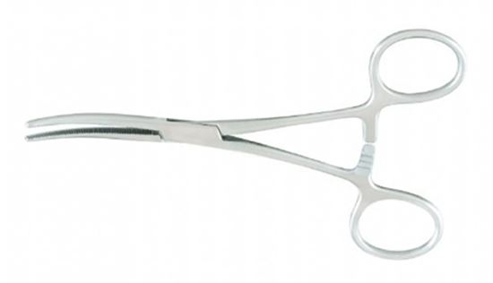 Rochester-Pean Forceps 5-1-2  Curved