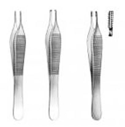 Adson Forceps- 4 3-4 - Serrated