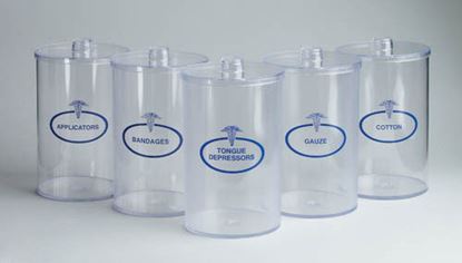 Sundry Jars- Plastic Labeled Set-5