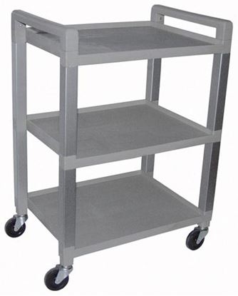 Utility Poly Cart w-3 Shelves