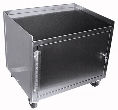 Cabinet Cart W-Drawer St-S Single Locking w-1 Shelf