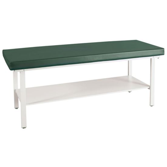 Flat Top Treatment Table 72  Adjustable w- Shelf