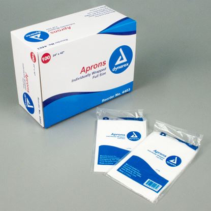 Polyethylene Aprons 24  x 42  Box- 100