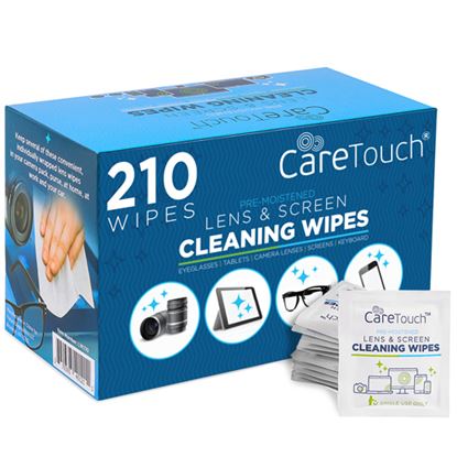 Lens Screen Cleaning Wipes  Pre Moistened  Bx-210