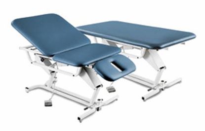 Treatment Table Hi-Lo 25 x75  3-Sect  w-Footswitch  Casters